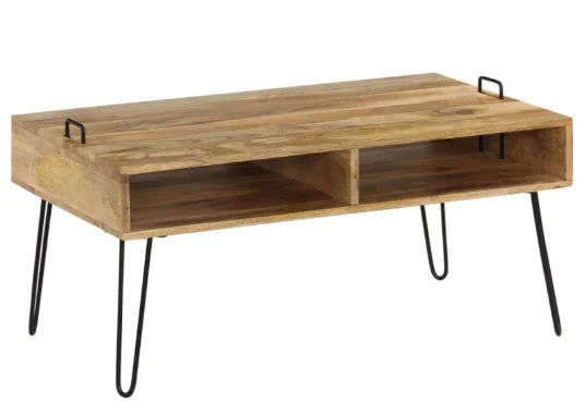 Mesa de Centro de Madera de Mango vidaXL