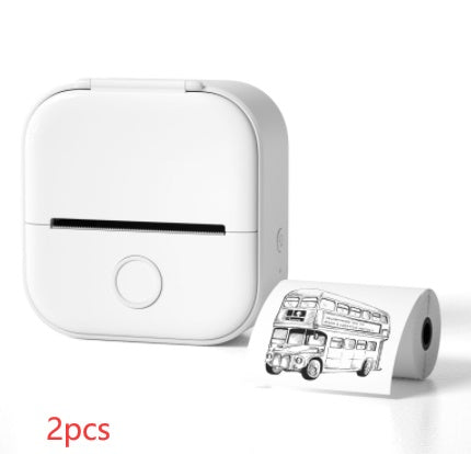 Mini Portable Thermal Label Printer Home Photo Printer Bluetooth-compatible Price Tag Printer