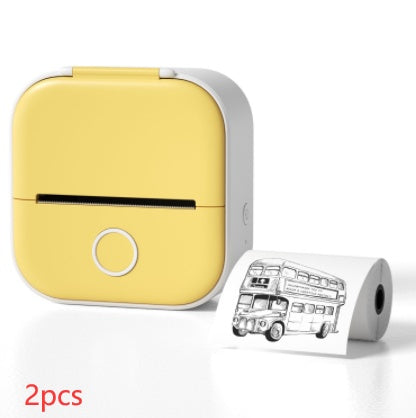 Mini Portable Thermal Label Printer Home Photo Printer Bluetooth-compatible Price Tag Printer