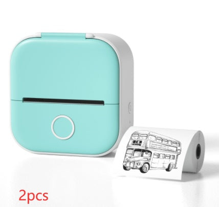 Mini Portable Thermal Label Printer Home Photo Printer Bluetooth-compatible Price Tag Printer