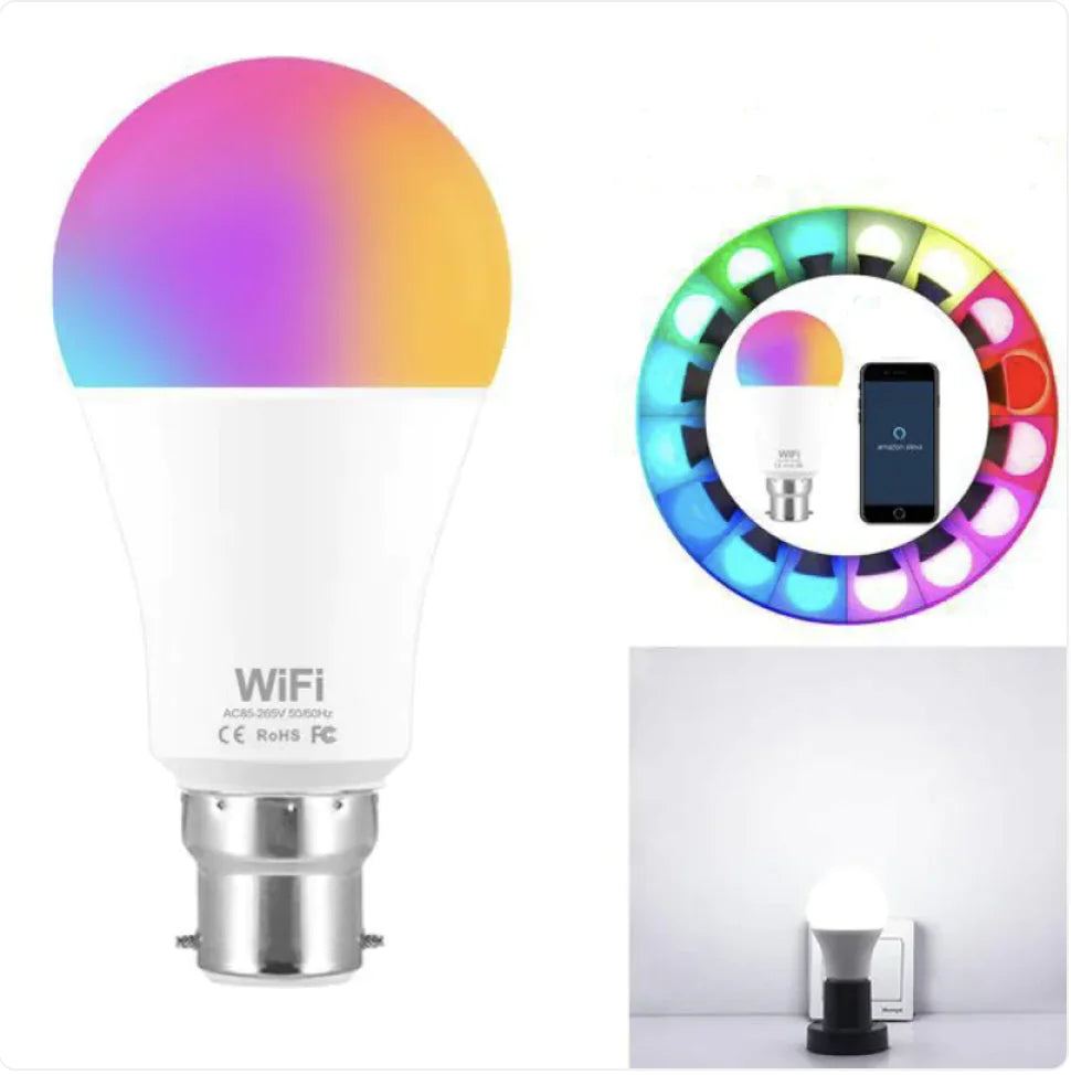 Bombilla LED Inteligente RGB WiFi de 15W