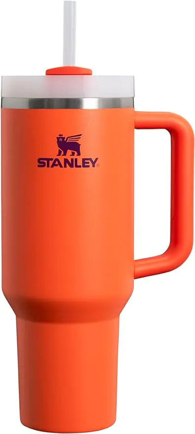 Vaso Térmico Stanley Quencher H2.0 FlowState de Acero Inoxidable con Aislamiento al Vacío, con Tapa y Pajilla para Agua, Té Helado o Café