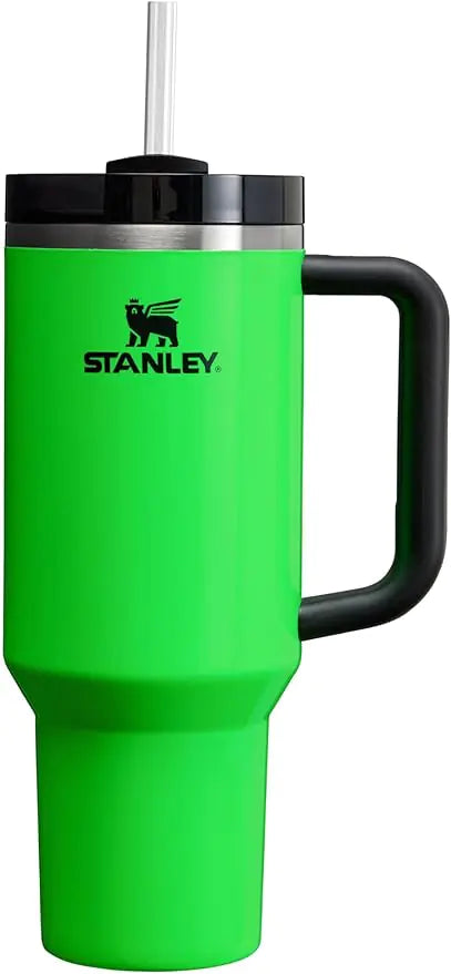 Vaso Térmico Stanley Quencher H2.0 FlowState de Acero Inoxidable con Aislamiento al Vacío, con Tapa y Pajilla para Agua, Té Helado o Café