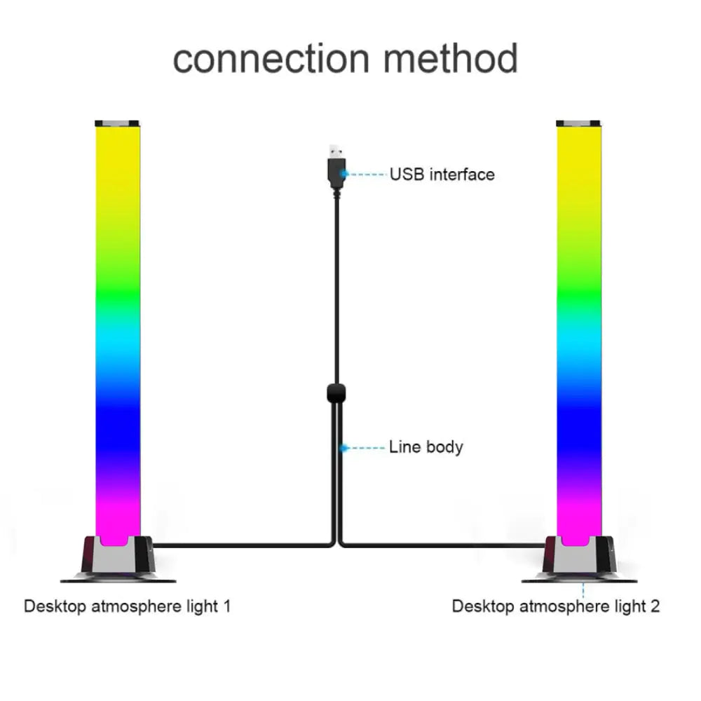 Luz LED de Captura con Control de Sonido