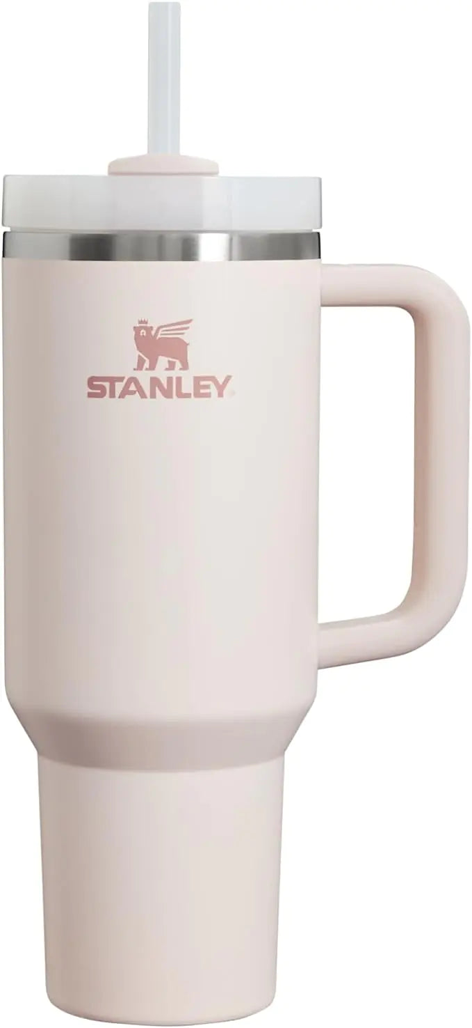 Vaso Térmico Stanley Quencher H2.0 FlowState de Acero Inoxidable con Aislamiento al Vacío, con Tapa y Pajilla para Agua, Té Helado o Café