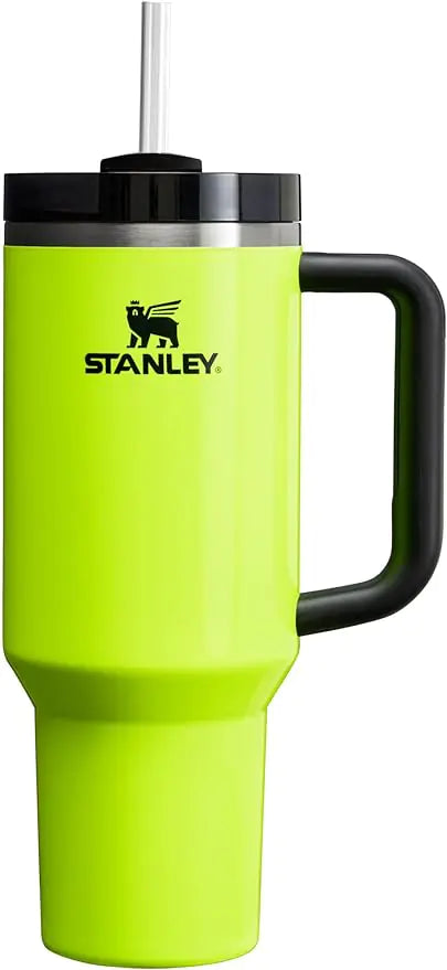 Vaso Térmico Stanley Quencher H2.0 FlowState de Acero Inoxidable con Aislamiento al Vacío, con Tapa y Pajilla para Agua, Té Helado o Café