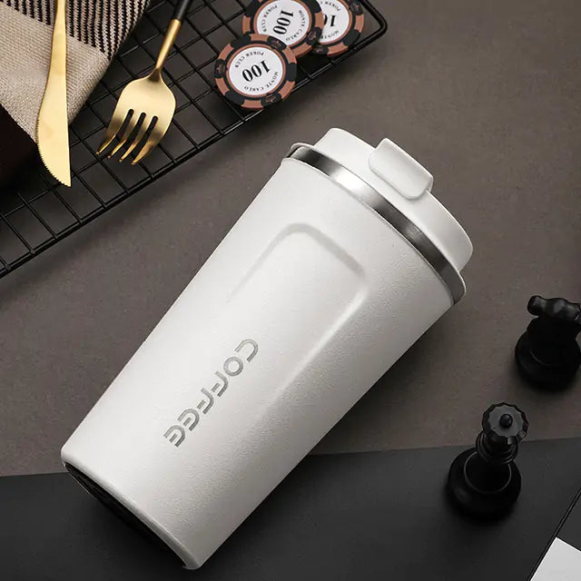 Vaso Térmico de Acero Inoxidable 304 para Café