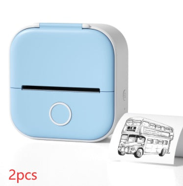 Mini Portable Thermal Label Printer Home Photo Printer Bluetooth-compatible Price Tag Printer