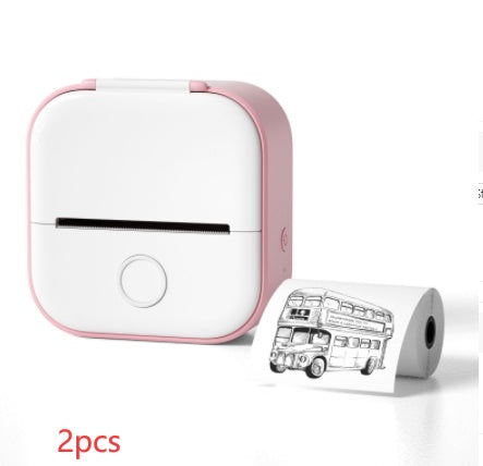 Mini Portable Thermal Label Printer Home Photo Printer Bluetooth-compatible Price Tag Printer