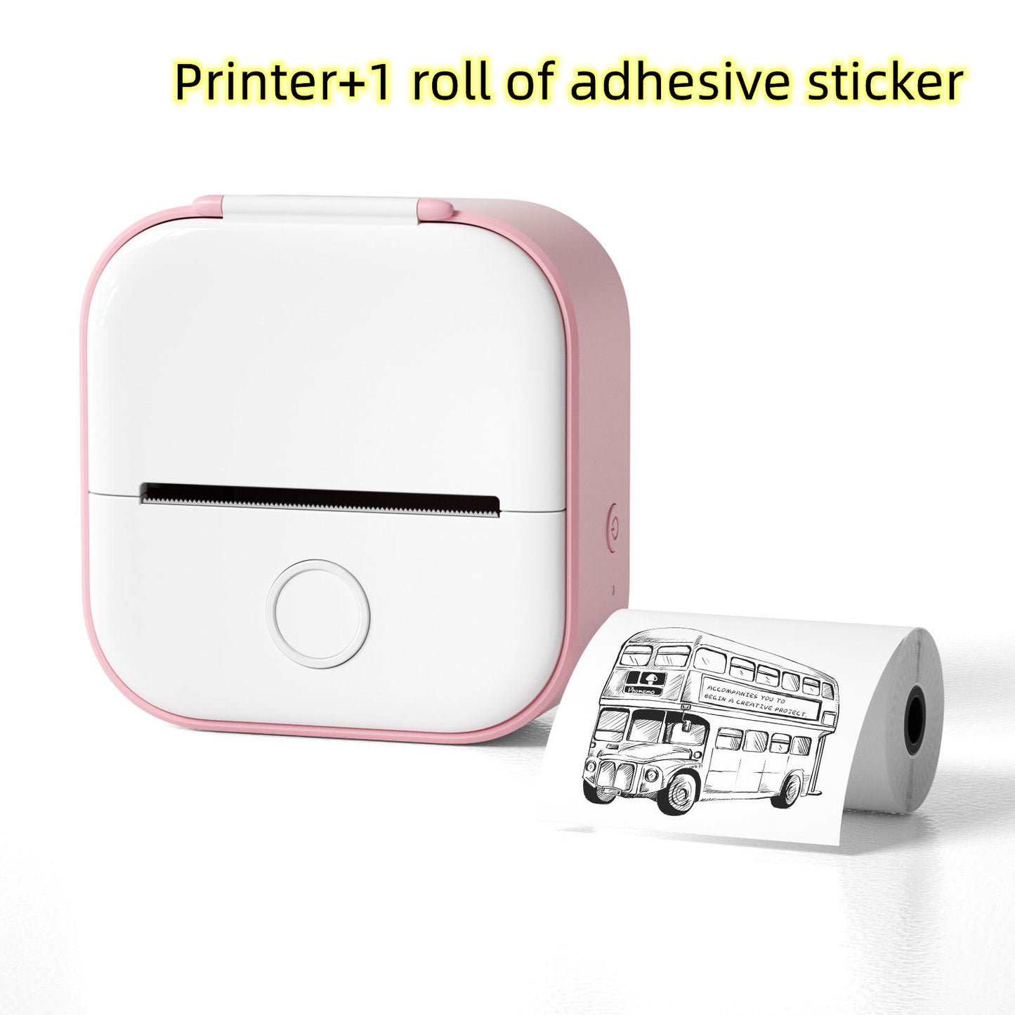 Mini Portable Thermal Label Printer Home Photo Printer Bluetooth-compatible Price Tag Printer