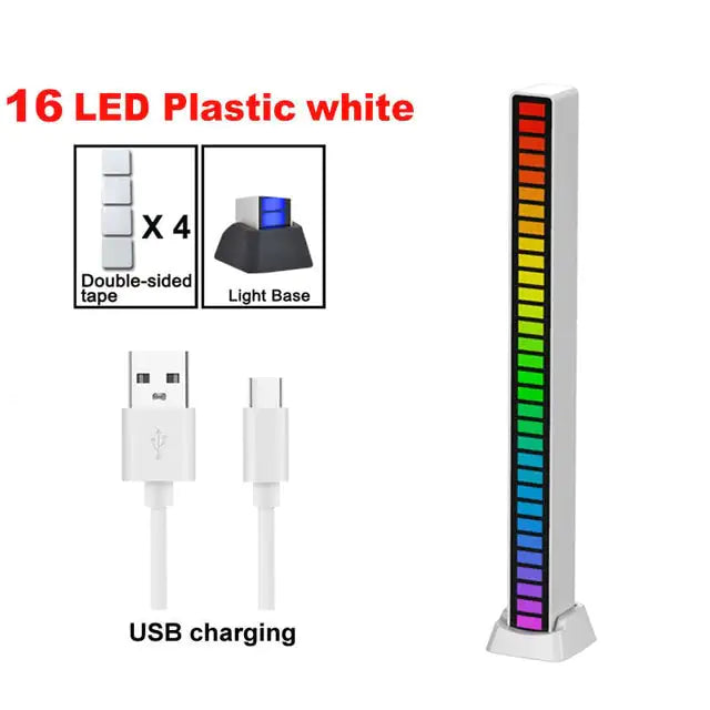 Luz LED de Captura con Control de Sonido