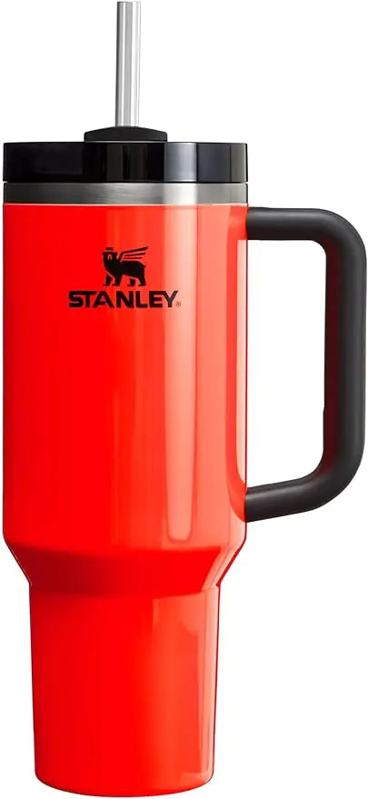 Vaso Térmico Stanley Quencher H2.0 FlowState de Acero Inoxidable con Aislamiento al Vacío, con Tapa y Pajilla para Agua, Té Helado o Café