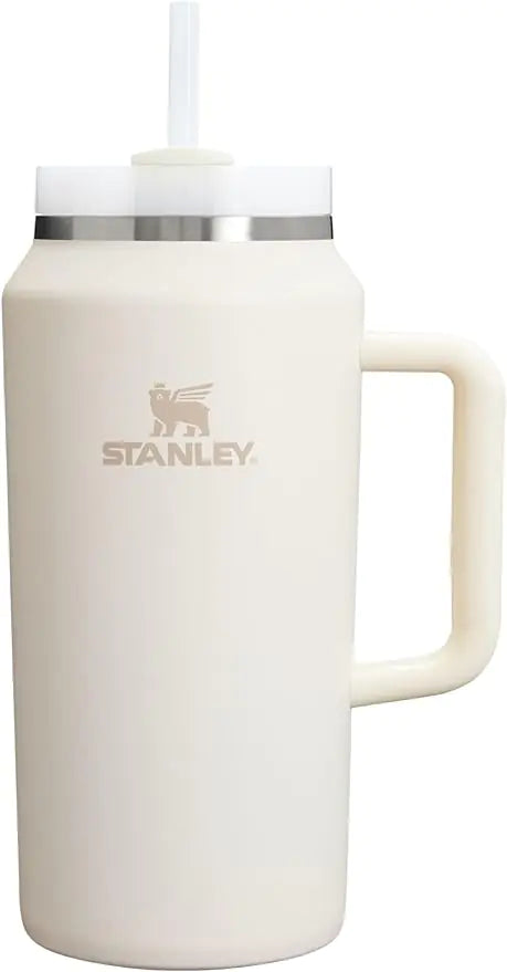 Vaso Térmico Stanley Quencher H2.0 FlowState de Acero Inoxidable con Aislamiento al Vacío, con Tapa y Pajilla para Agua, Té Helado o Café