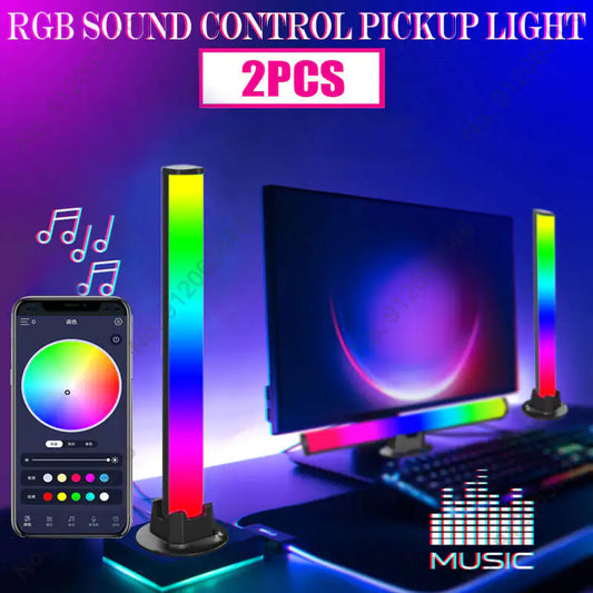 Luz LED de Captura con Control de Sonido