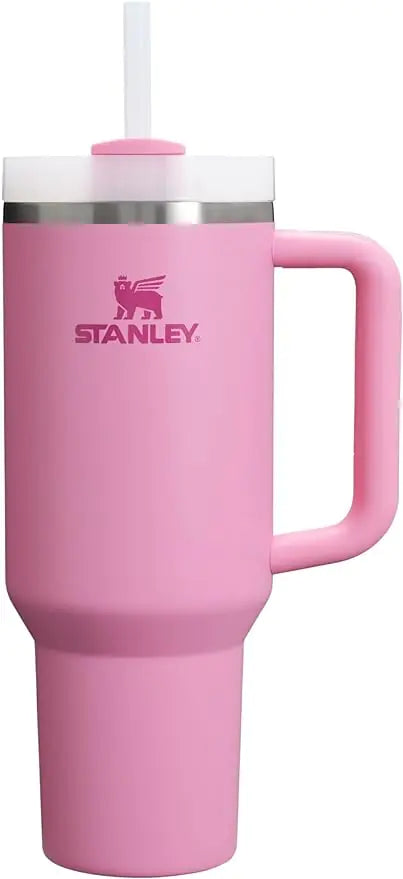 Vaso Térmico Stanley Quencher H2.0 FlowState de Acero Inoxidable con Aislamiento al Vacío, con Tapa y Pajilla para Agua, Té Helado o Café