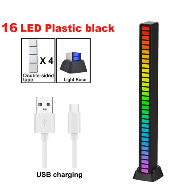 Luz LED de Captura con Control de Sonido